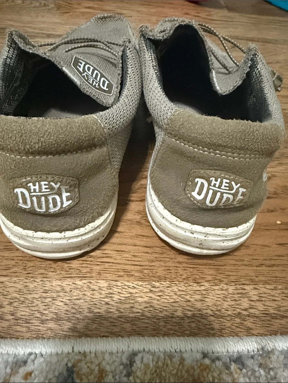 Hey Dude Wally Sox Stitch Mens Shoes 11 Slip On Comfort Shoes